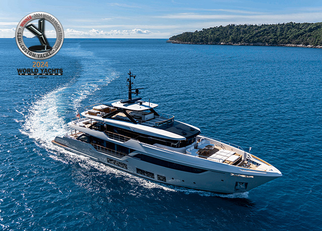 Ferretti Group scores a huge success at the World Yachts Trophies 2024 with four awards for the Ferretti Yachts, Pershing, Custom Line and Wally brands.<br />
 